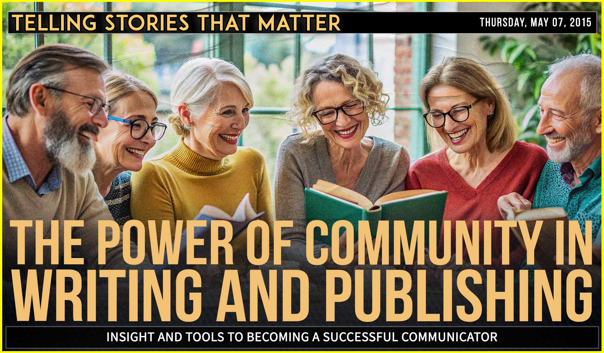 The Power of Community in Writing and Publishing